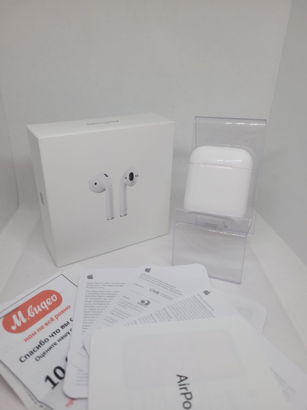 Bluetooth наушники Apple AirPods 2