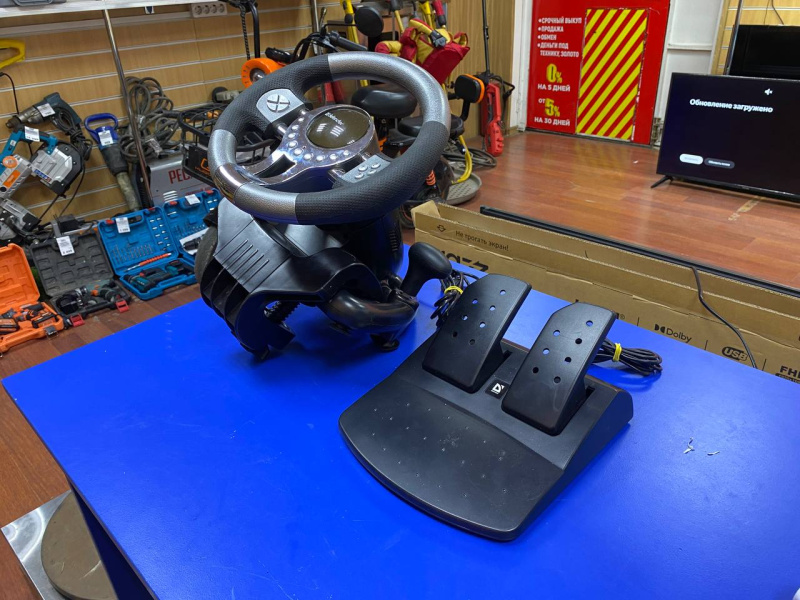 Игровой руль Defender forsage gtr