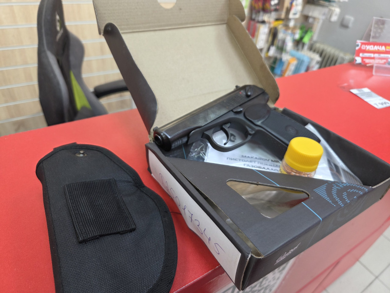 Пневматика Baikal baikal makarov mp-654k