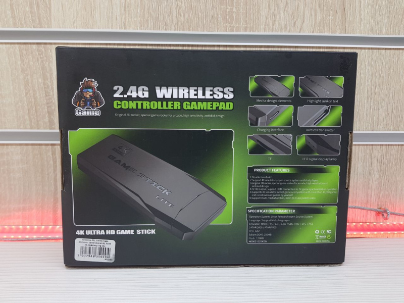 игровая приставка 2.4g wireless как подключить к телевизору