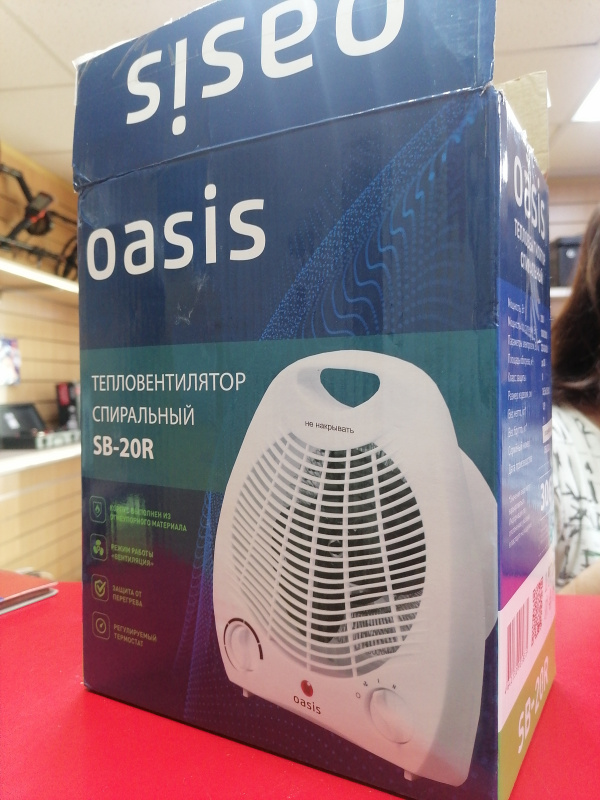 Тепловентилятор Oasis пульт дистанционного управления.