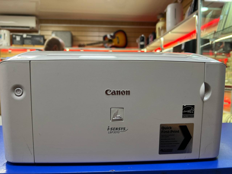 Купить Принтер ЛАЗЕРНЫЙ Canon LBP3010 Б/У за 0 руб. — состояние 9/10