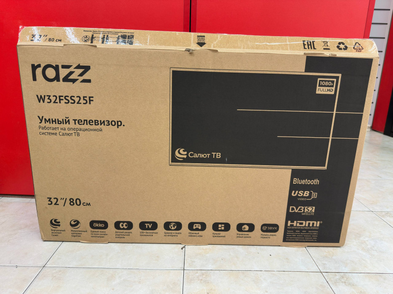 Телевизор Razz W32FSS25FW