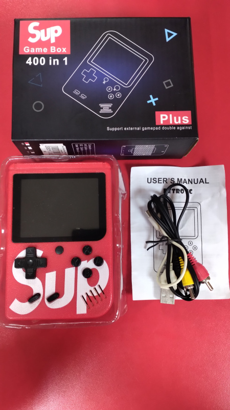 Купить Игровая приставка ИГРОВАЯ ПРИСТАВКА РУЧНАЯ sup game box 400 in 1 ...