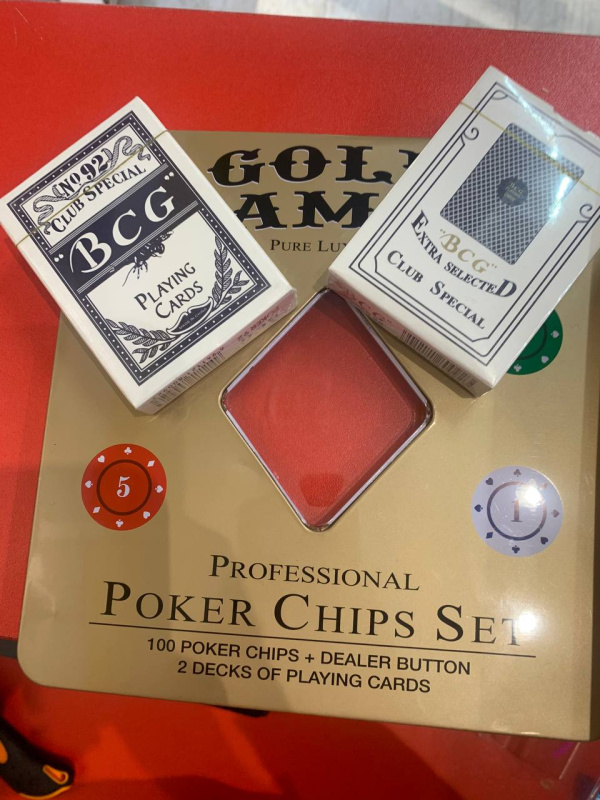 Настрольная игра Набор  для покера 100