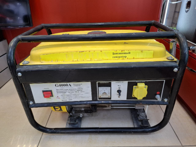 Бензогенератор Eurolux G4000A
