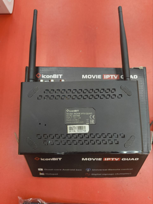 тв приставка iconBIT movie iptv quad