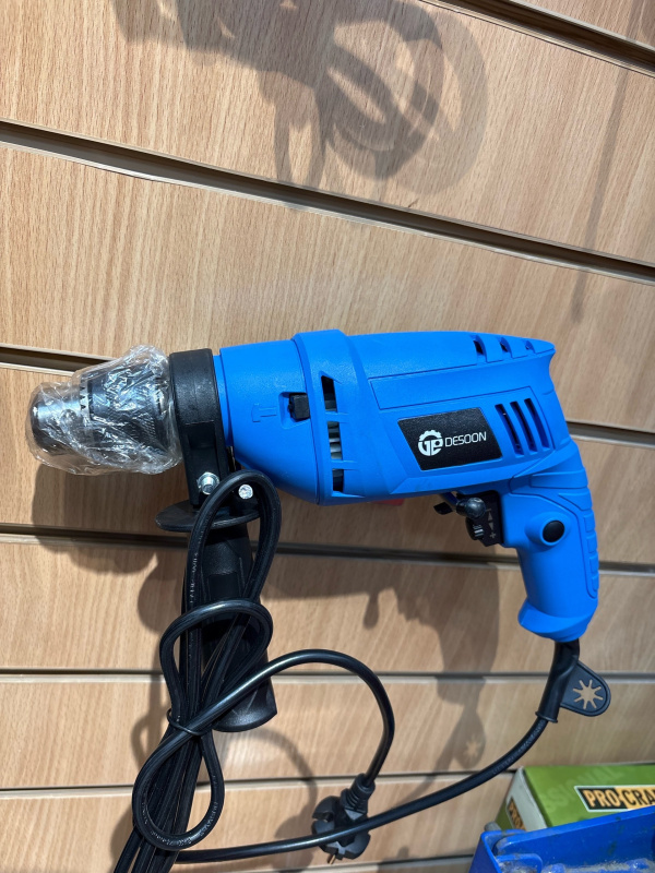 Дрель DESOON 700 W УДАРНАЯ