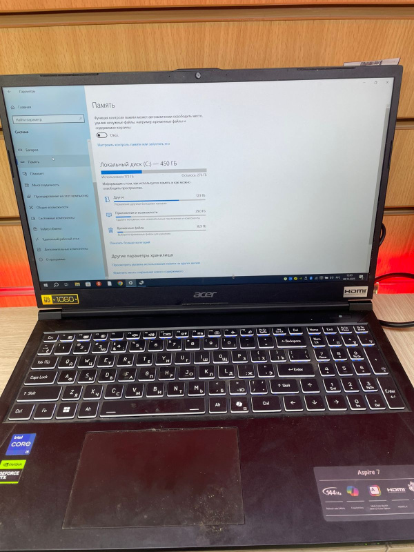 Ноутбук Acer Aspire 7