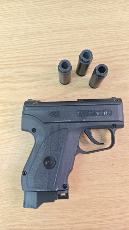 Пневматика Добрыня Аэрозольный пистолет Добрыня А+А (БАМ 18х51)