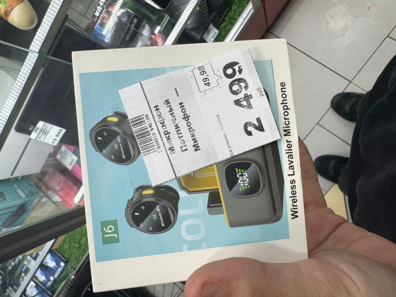 Микрофон Петличный Микрофон  ---