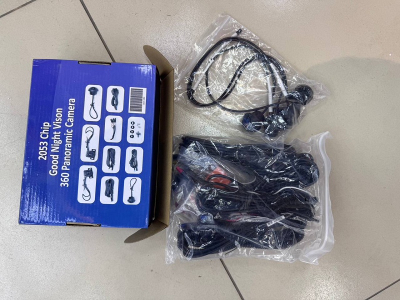 Авто аксессуар Авторегистратор BOSS панорамные камеры 360