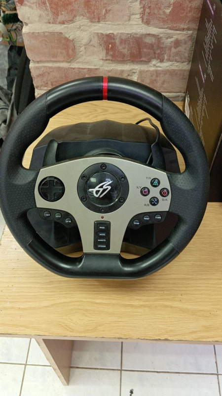 руль с педалями  DEXP wheelman pro