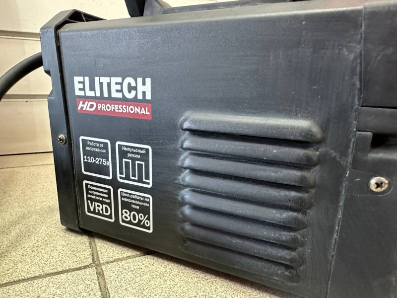 Сварочный аппарат - инвертор ММА Elitech HD professional 200