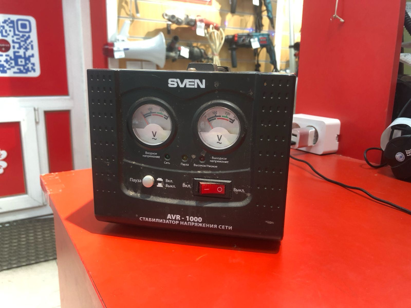 Стабилизатор напряжения Стабилизаторы напряжения Sven avr-1000