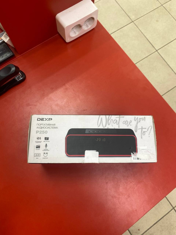 Купить Портативная колонка DEXP P250 Б/У за 0 руб. — состояние 9/10