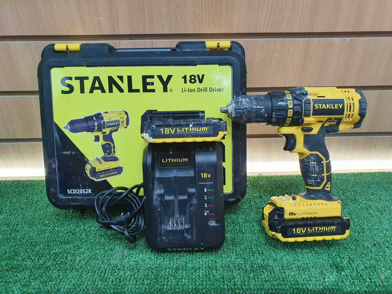 Купить Электроинструмент STANLEY ШУРУПОВЕРТ Б/У за 0 руб. — состояние 9/10