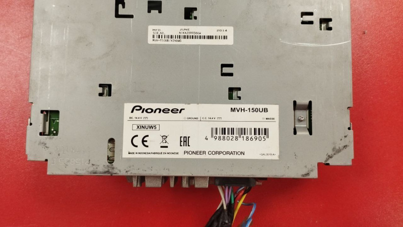 Автомагнитола Pioneer MVH-150UB