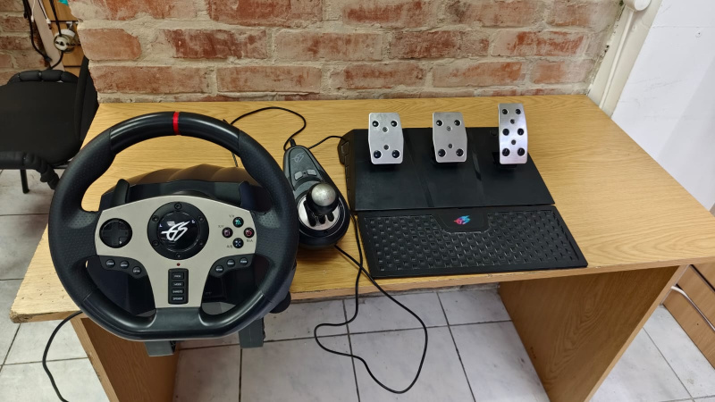 Игровой Руль DEXP Wheelman Pro GT