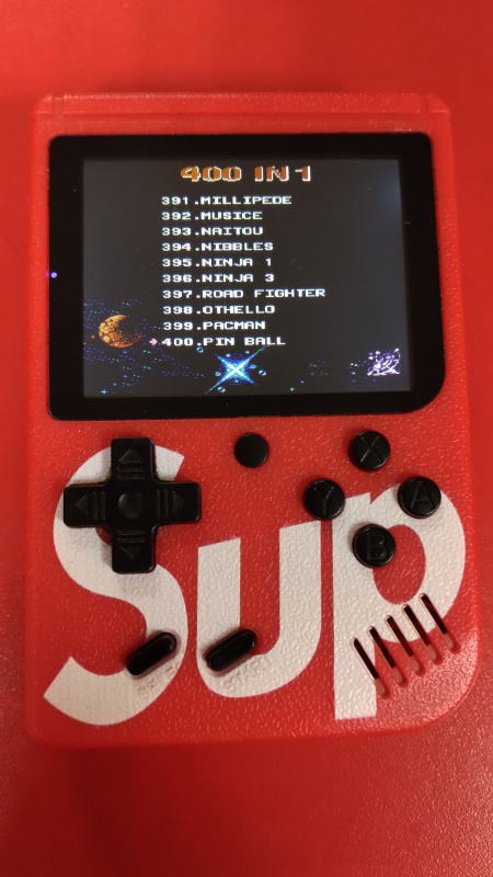 Купить Игровая приставка ИГРОВАЯ ПРИСТАВКА РУЧНАЯ sup game box 400 in 1 ...