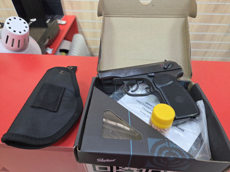 Пневматика Baikal baikal makarov mp-654k