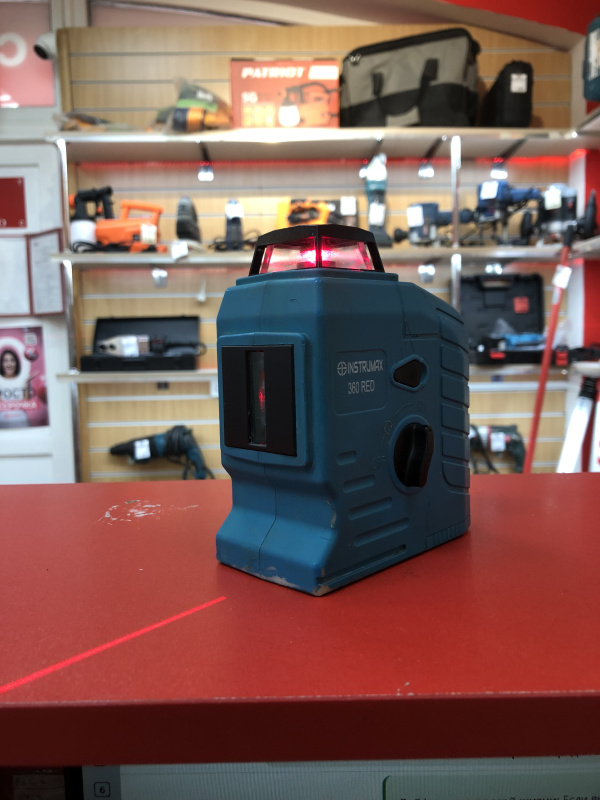 Лазерный уровень Instrumax 360 red