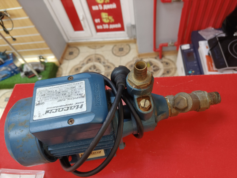 поверхностный вихревой  насос UNIPUMP QB60P