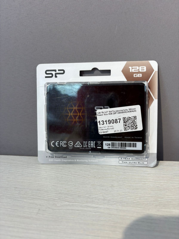 Карта памяти Sata Silicon Power Ace A58 128GB
