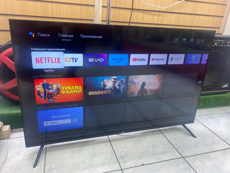 Купить Телевизор Haier 43 Smart TV S1 Б/У за 0 руб. — состояние 9/10