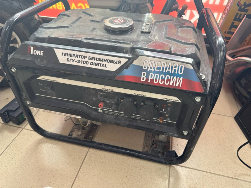 Бензогенератор NUMBER ONE БГУ-3100