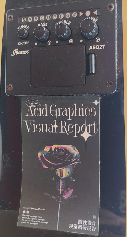 Электрогитара Ibanez tcy10e-bk