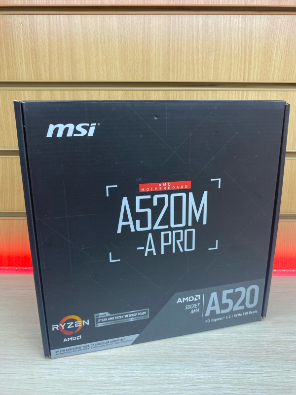 Материнская плата A520M-A PRO MSI A520M-A PRO