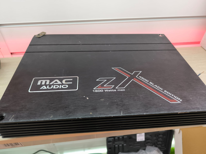 Авто усилитель 1600w MaC Audio ZX 4500 Black Edition