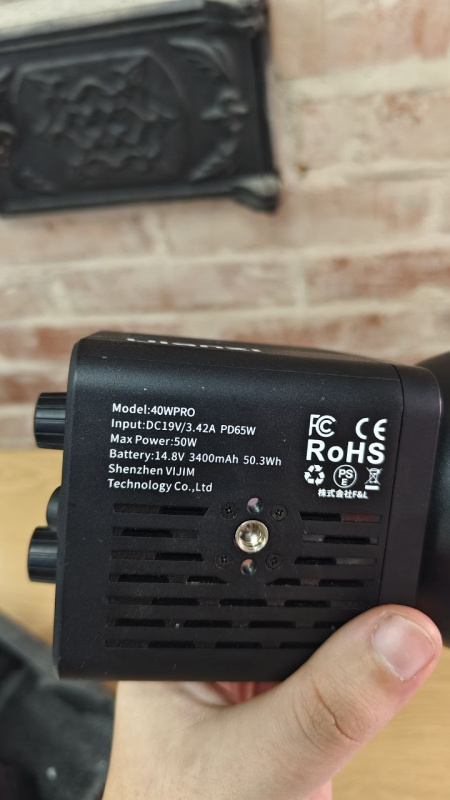 Профисиональное Световое Оборудывания  ulanzivl 40 wpro