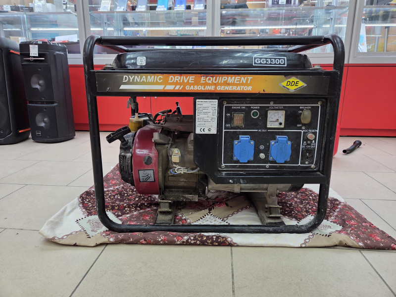 Бензогенератор Dde GG3300