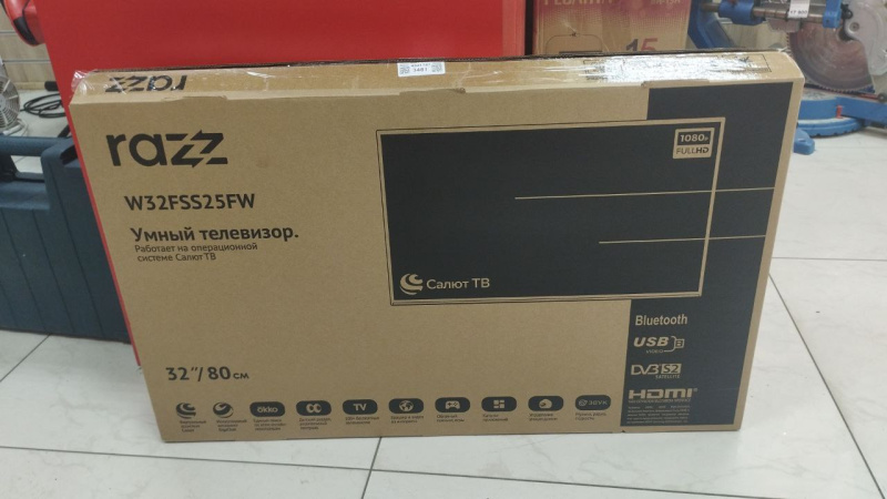 Телевизор Razz W32FSS25FW