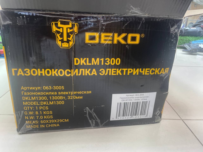 Газонокосилка Deko DKLM1300