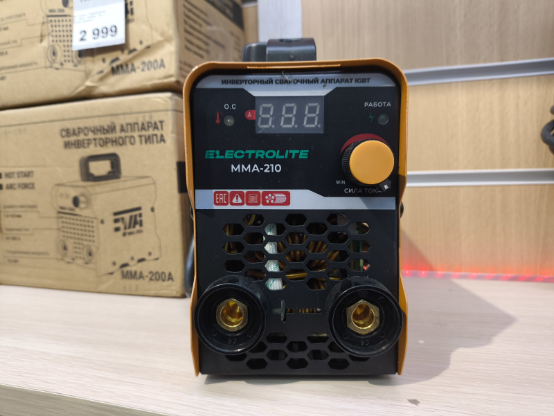 Дуговая сварка (ММА) Electraline mma-210