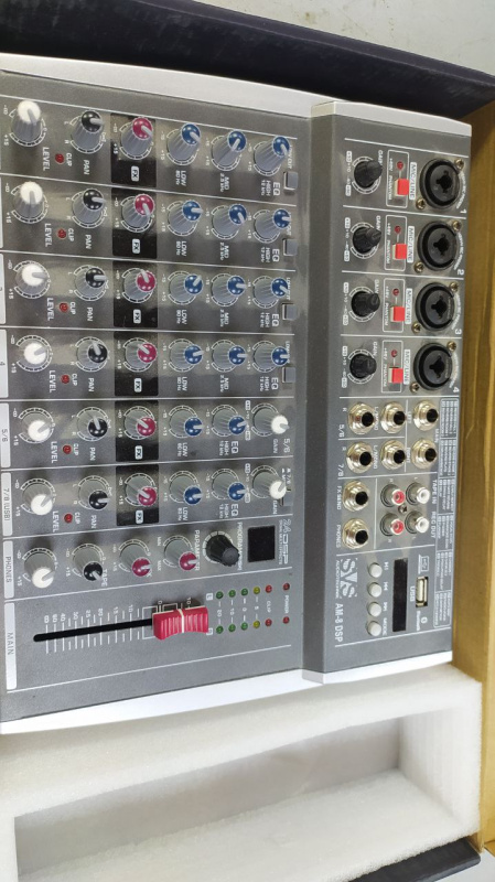 Купить микшер аналоговый SVS AM-8 DSP Б/У за 0 руб. — состояние 9/10