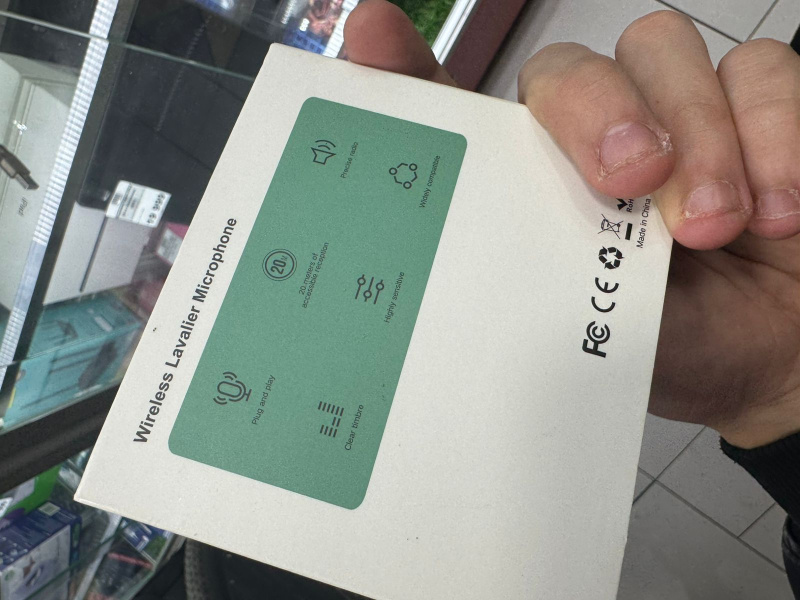 Микрофон Петличный Микрофон  ---