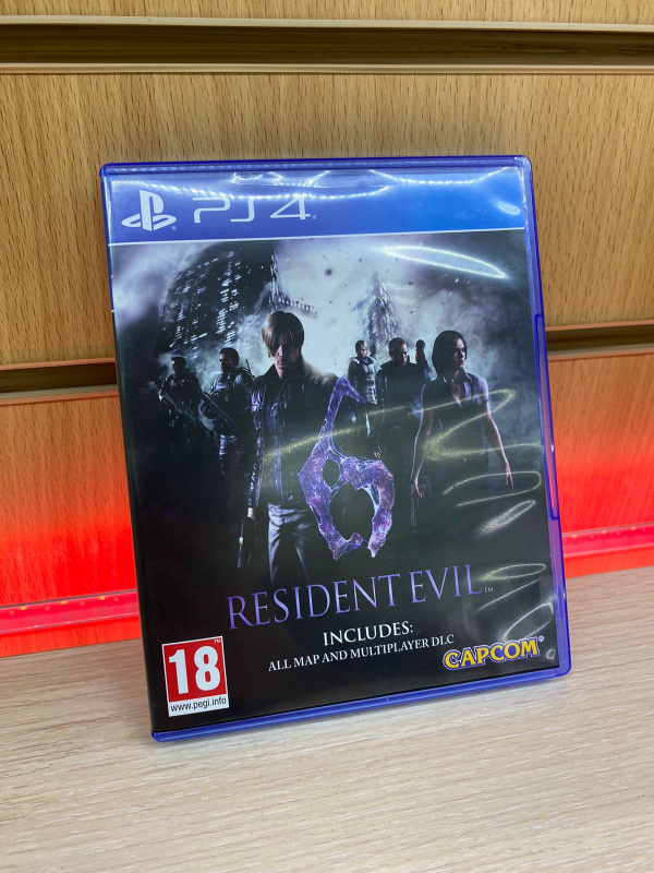 Игра ДИСК PS 4 Sony RESIDENT EVIL 6