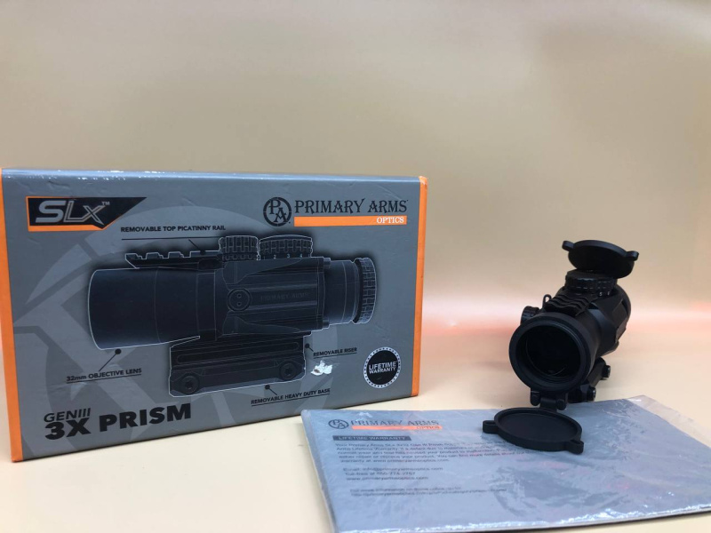 Прицел   Primary ARMS GENIII 3X