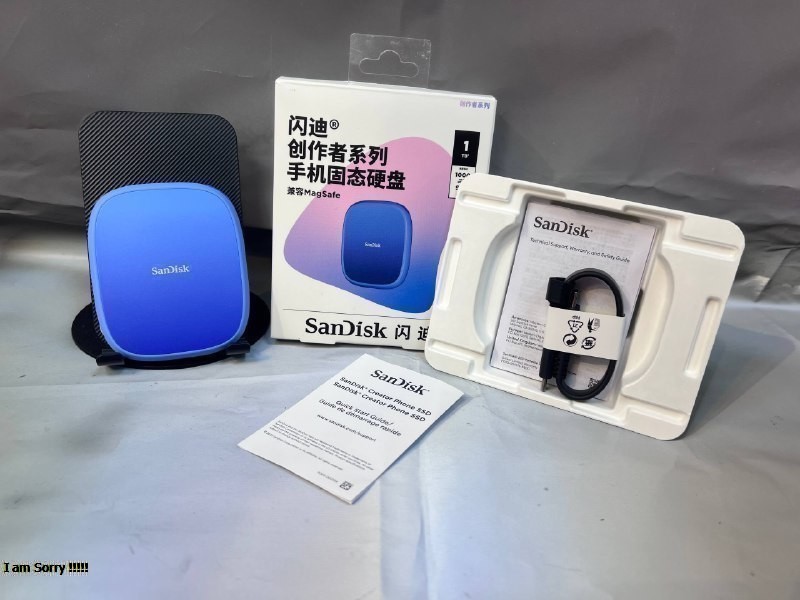 Внешний жесткий диск 1 ТВ Sandisk 1 ТВ SDSSDA-120G-G27