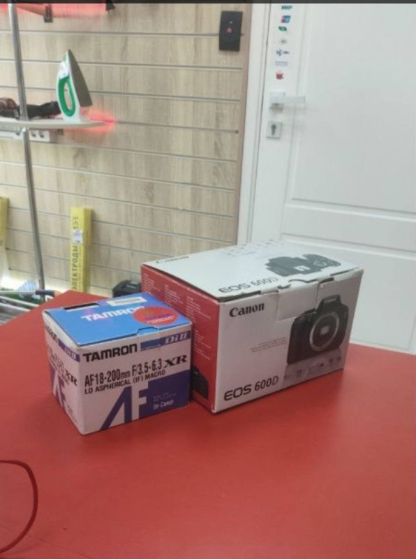 Фотоаппарат Canon eos 600d