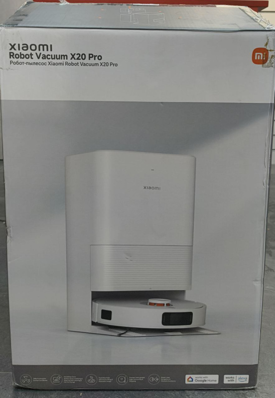 Пылесос Xiaomi robot vacuum x20 pro user manul