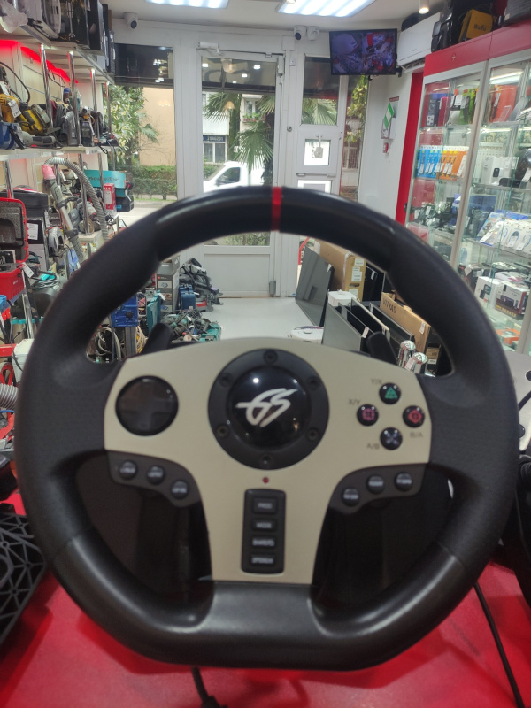 Игровая приставка DEXP руль wheelman pro gt