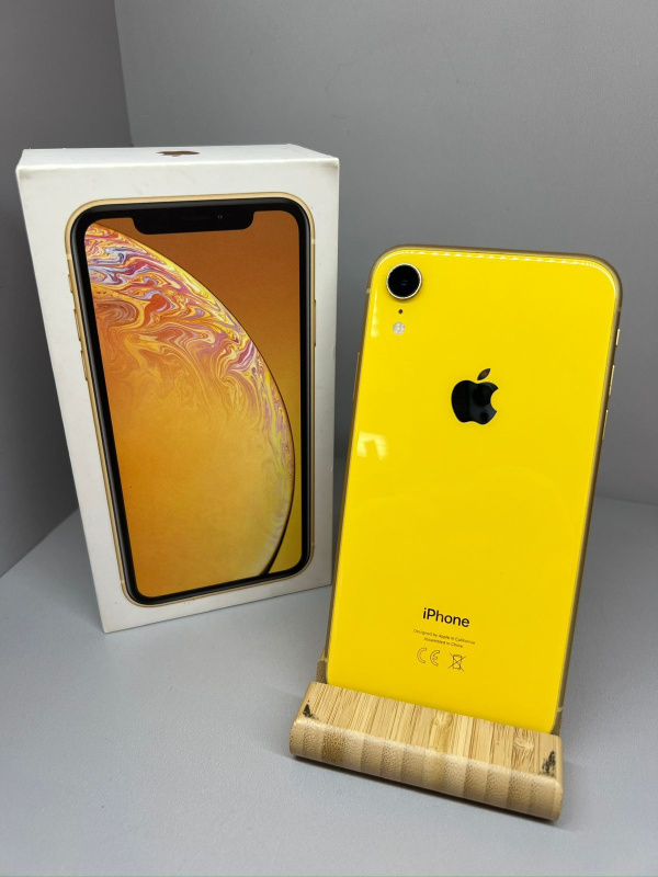 Купить Мобильный телефон Apple iPhone XR (64 ГБ, Желтый) Б/У за 0