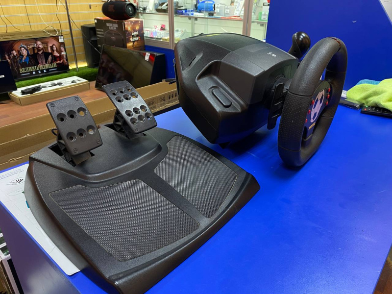 Игровой руль logitech Logitech momo racing