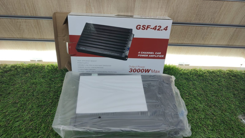 Авто усилитель 4-х канальный GFS 3000w GSF 42.4