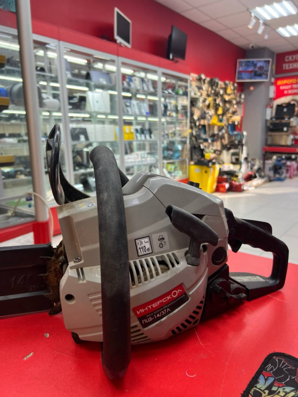 Бензопила Интерскол 123